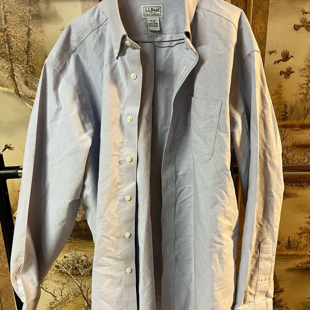 L.L. Bean Men's Blue Shirt